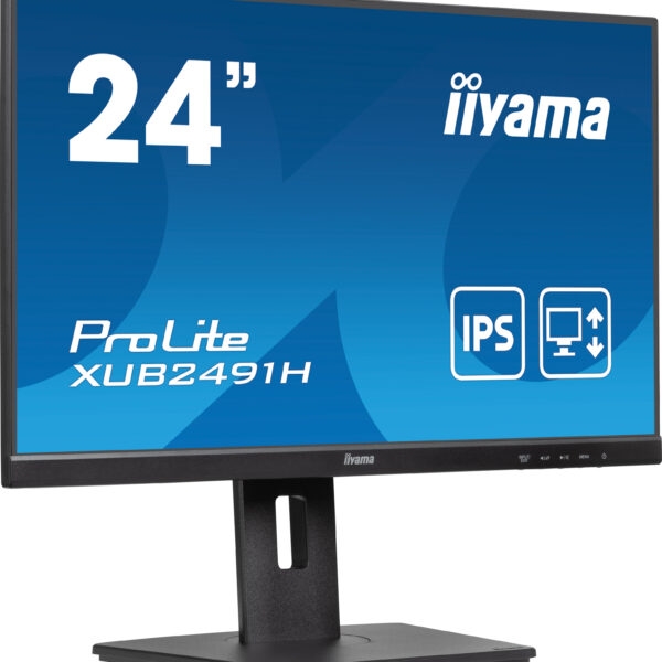 iiyama ProLite XUB2491H-B1 monitor 23.8" Full HD LED zwart