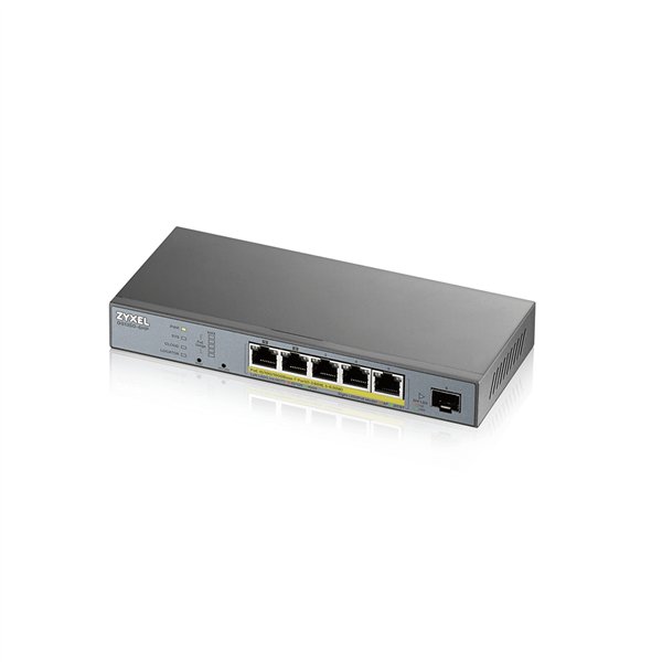 Zyxel GS1350-6HP Managed L2 Gigabit Ethernet switch PoE 130W