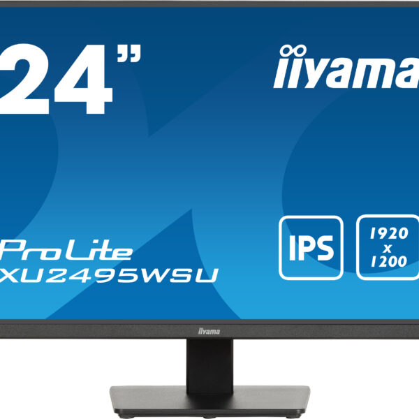 iiyama ProLite XU2495WSU-B7 monitor 24" WUXGA 1920x1200 LED zwart