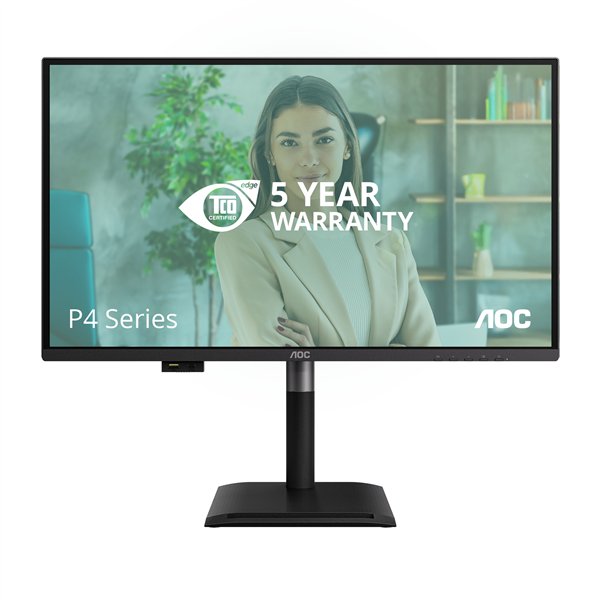 AOC Q27P4U 27" QHD monitor 2560x1440 120Hz zwart