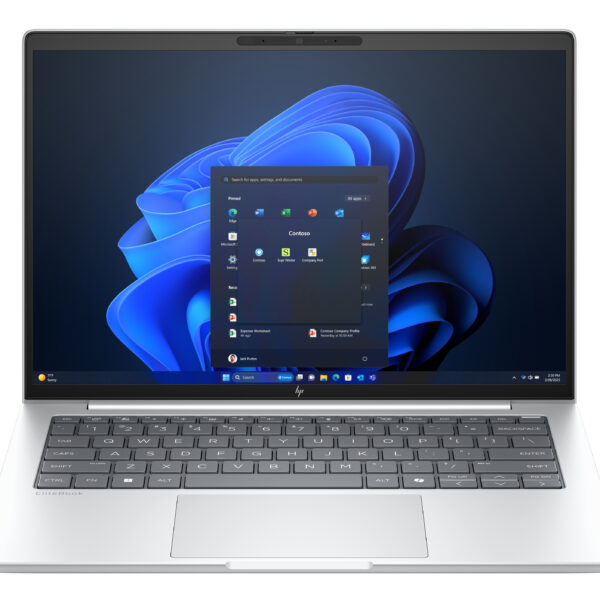 HP EliteBook 8 G1i Laptop Zilver 16GB 512GB SSD 14" WUXGA