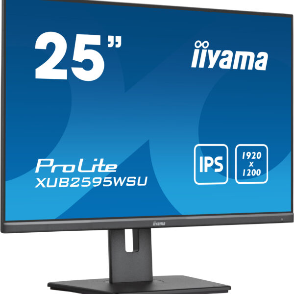 iiyama ProLite XUB2595WSU-B5 monitor 25" WUXGA LED zwart