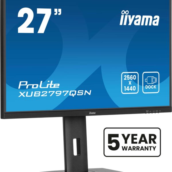 iiyama ProLite XUB2797QSN-B2 monitor 27" 2560x1440 zwart