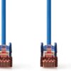 Nedis netwerkkabel | Cat6 | S/FTP (S-STP) | 2 m | Blauw | CCGP85221BU20