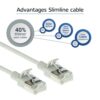 ACT netwerkkabel | Cat6a | U/FTP (STP) | 2 m | Grijs | DC7002