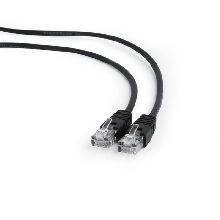 Gembird U/UTP Cat 5E Netwerkkabel | 1 m | Zwart