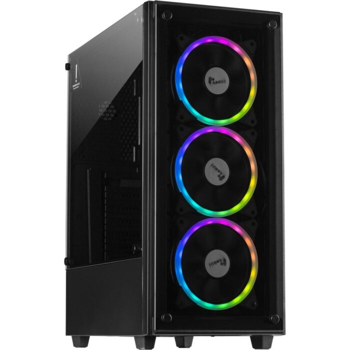 Inter-Tech C-303 Mirror | Tower Case | Zwart Inter-Tech C-303 Mirror | Tower Case | Zwart