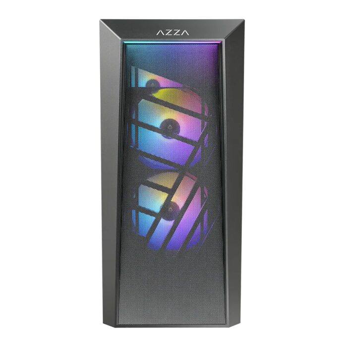 Case Azza Sentinel | Midi Tower | RGB | Zwart Case Azza Sentinel | Midi Tower | RGB | Zwart