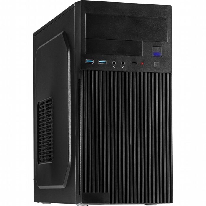 Inter-Tech IT-6521 | Micro-Tower | Zwart Inter-Tech IT-6521 | Micro-Tower | Zwart