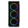 Sharkoon TG4M RGB | Midi Tower Case | Zwart
