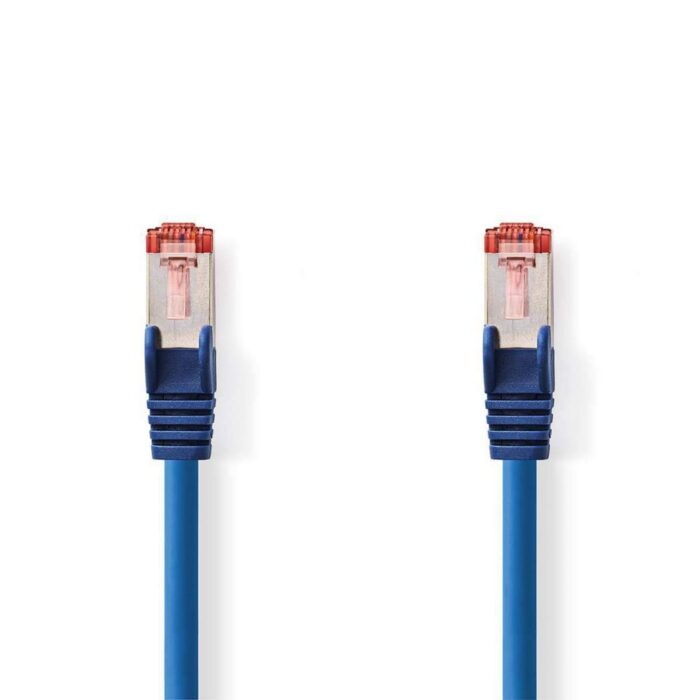 Nedis netwerkkabel | Cat6 | S/FTP (S-STP) | 2 m | Blauw | CCGP85221BU20 Nedis netwerkkabel | Cat6 | S/FTP (S-STP) | 2 m | Blauw | CCGP85221BU20