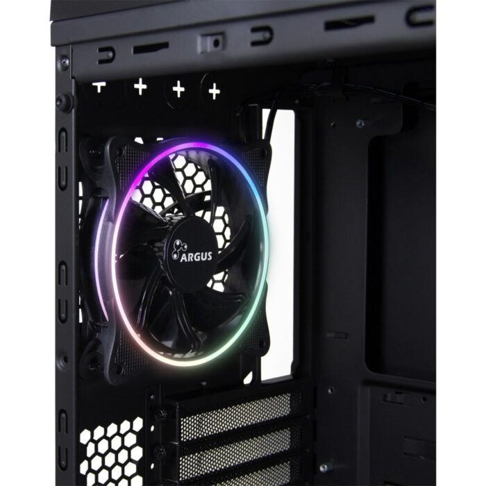 Inter-Tech X-908 Infini2 | Infinity Mirror | Tower Case | USB-C | Zwart Inter-Tech X-908 Infini2 | Infinity Mirror | Tower Case | USB-C | Zwart