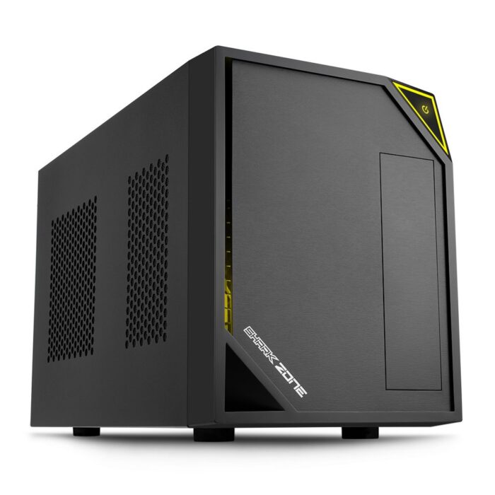 Sharkoon Shark Zone C10 | Mini-ITX Case | Zwart/Geel Sharkoon Shark Zone C10 | Mini-ITX Case | Zwart/Geel