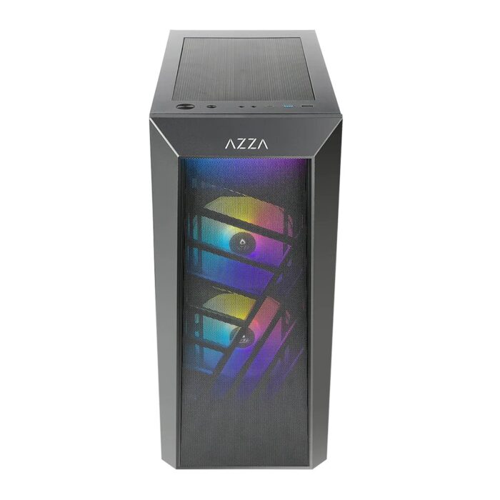 Case Azza Sentinel | Midi Tower | RGB | Zwart Case Azza Sentinel | Midi Tower | RGB | Zwart