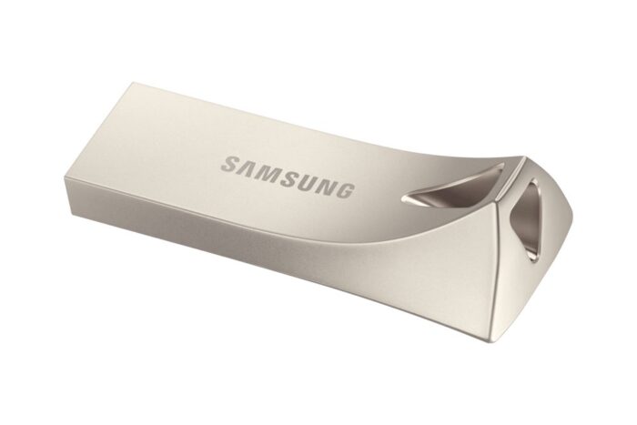 Samsung Bar Plus | 256GB USB-A 3.2 Flash Drive | Zilver Samsung Bar Plus | 256GB USB-A 3.2 Flash Drive | Zilver