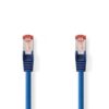Nedis netwerkkabel | Cat6 | S/FTP (S-STP) | 2 m | Blauw | CCGP85221BU20