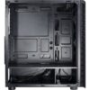 Inter-Tech CXC2 Blue Light | Midi Tower Case | Zwart