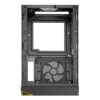 Sharkoon Shark Zone C10 | Mini-ITX Case | Zwart/Geel
