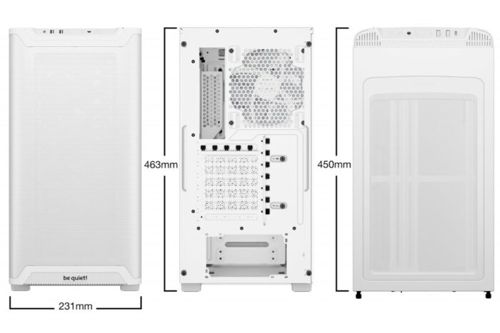 be quiet! PURE BASE 501 LX RGB | Midi Tower Case | Wit be quiet! PURE BASE 501 LX RGB | Midi Tower Case | Wit