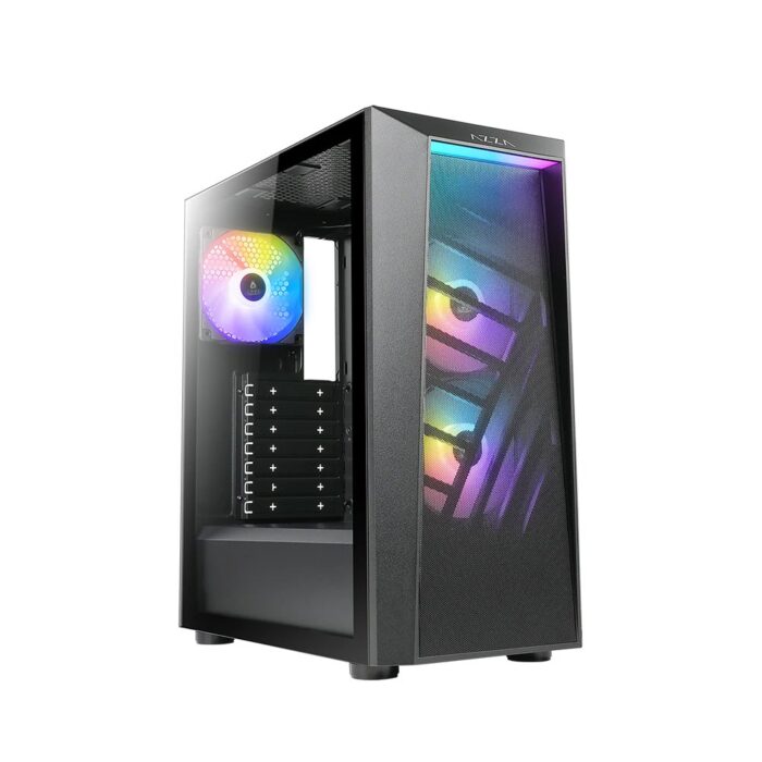 Case Azza Sentinel | Midi Tower | RGB | Zwart Case Azza Sentinel | Midi Tower | RGB | Zwart