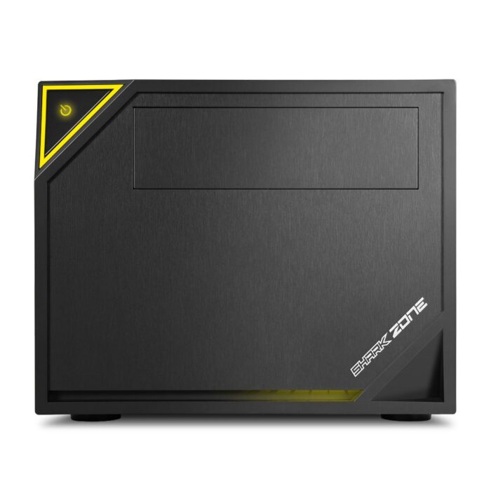 Sharkoon Shark Zone C10 | Mini-ITX Case | Zwart/Geel Sharkoon Shark Zone C10 | Mini-ITX Case | Zwart/Geel