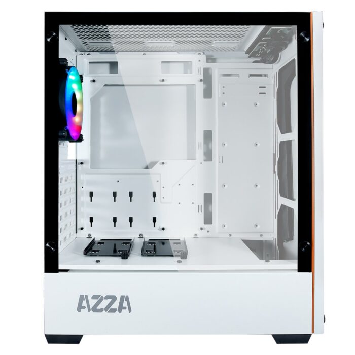 Azza Apollo 430 RGB | Midi Tower Case | Wit Azza Apollo 430 RGB | Midi Tower Case | Wit