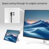 ACT AC7482 | USB 3.2 Gen 2 Kabel | USB-C (haaks links/rechts) naar USB-C (haaks boven/beneden) | 60W | 10Gbps | 2m | Zwart