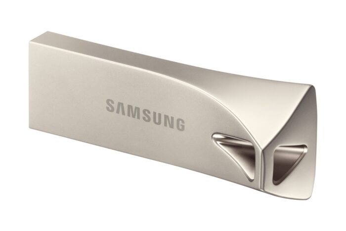 Samsung Bar Plus | 256GB USB-A 3.2 Flash Drive | Zilver Samsung Bar Plus | 256GB USB-A 3.2 Flash Drive | Zilver