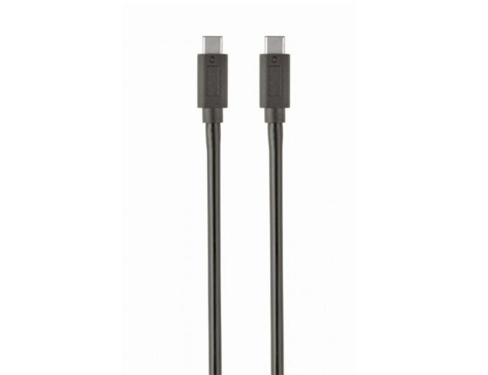 Gembird CCP-USB3.1-CMCM-1M | USB 3.2 Gen 1 | USB-C naar USB-C | 1m | Zwart