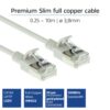 ACT netwerkkabel | Cat6a | U/FTP (STP) | 2 m | Grijs | DC7002