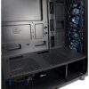 Inter-Tech CXC2 Blue Light | Midi Tower Case | Zwart
