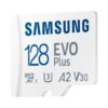 Samsung EVO Plus | MicroSDXC | 128GB | Class 10 | UHS-I U3 | Betrouwbare Opslag