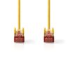 Nedis netwerkkabel | Cat6 | S/FTP (S-STP) | 0,25 m | Geel | CCGP85221YE025