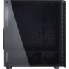 Inter-Tech CXC2 Blue Light | Midi Tower Case | Zwart