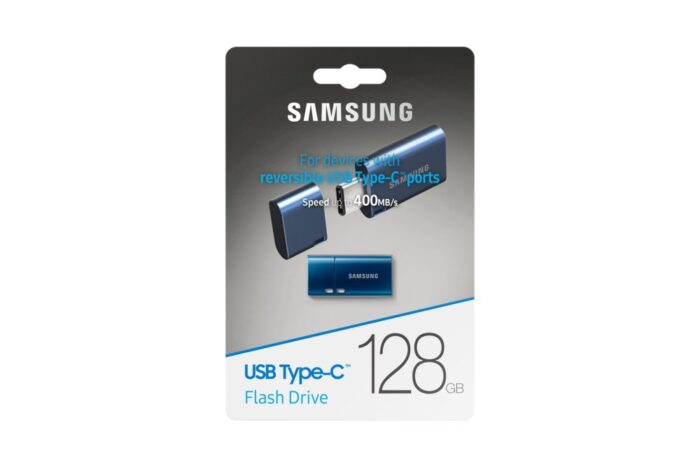 Samsung MUF-128DA | 128GB USB-C 3.2 Flash Drive | Blauw Samsung MUF-128DA | 128GB USB-C 3.2 Flash Drive | Blauw