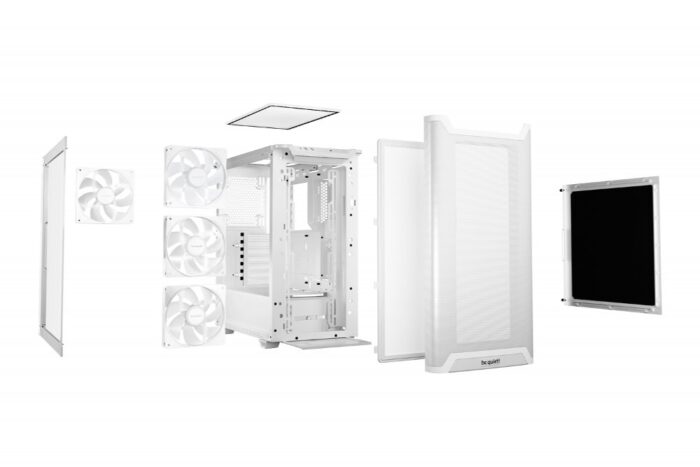 be quiet! PURE BASE 501 LX RGB | Midi Tower Case | Wit be quiet! PURE BASE 501 LX RGB | Midi Tower Case | Wit