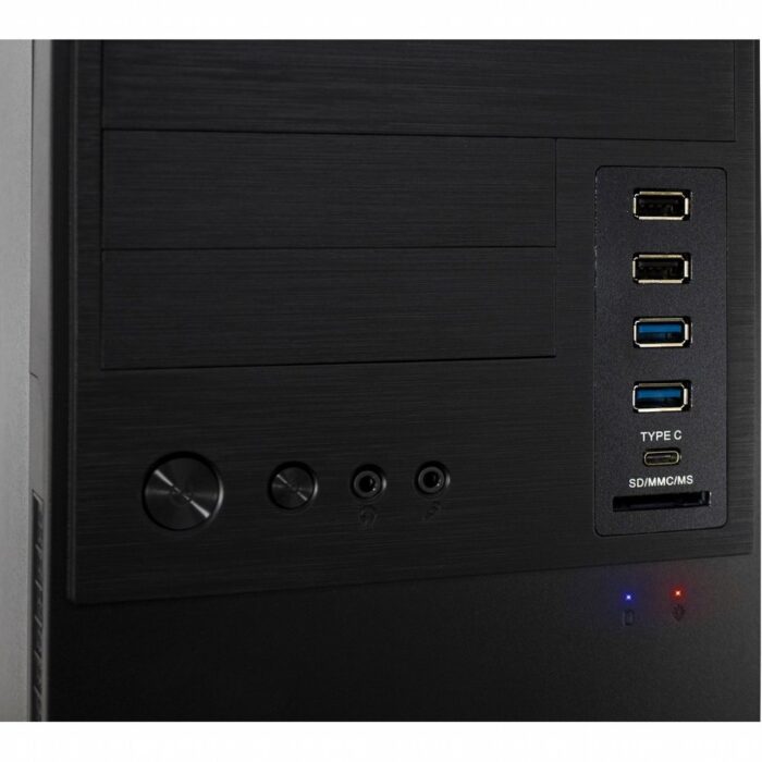 Inter-Tech IT-6865 | Micro Tower | Zwart Inter-Tech IT-6865 | Micro Tower | Zwart