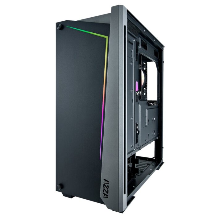 Azza Apollo 430 RGB | Midi Tower Case | Zwart Azza Apollo 430 RGB | Midi Tower Case | Zwart