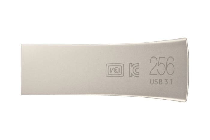 Samsung Bar Plus | 256GB USB-A 3.2 Flash Drive | Zilver Samsung Bar Plus | 256GB USB-A 3.2 Flash Drive | Zilver