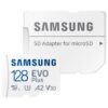 Samsung EVO Plus | MicroSDXC | 128GB | Class 10 | UHS-I U3 | Betrouwbare Opslag