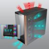 Case Azza Neptun 491 | Midi Tower | RGB | Zwart en Hout