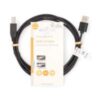 Nedis CCGT60100BK20 | USB 2.0 | USB-A naar USB-B | 2m | Zwart