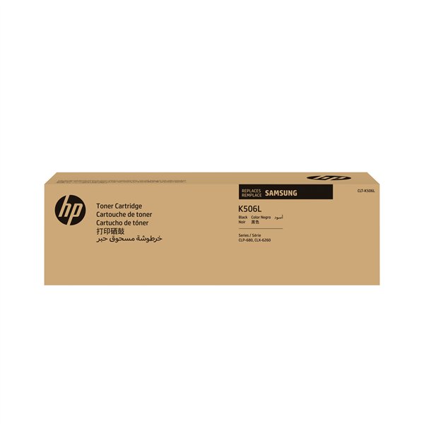 HP INC. Samsung CLT-K506L toner cartridge zwart hoge capaciteit