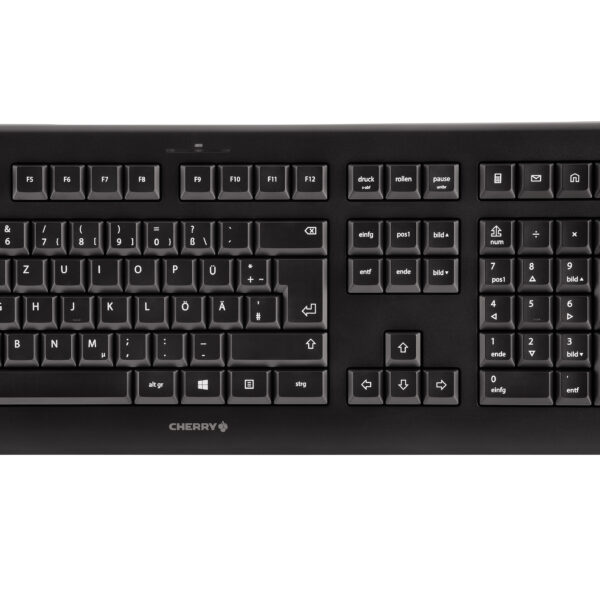 CHERRY DW 3000 - Desktop set - Wireless - AZERTY - Black