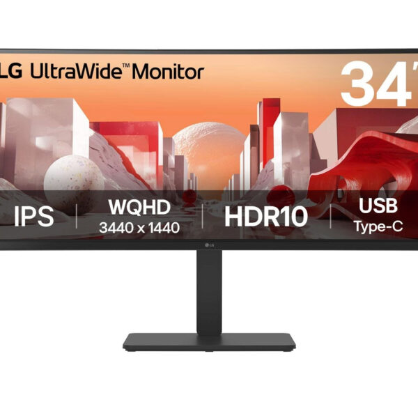 LG 34BA75QE-B monitor 34" 3440x1440 IPS 5ms
