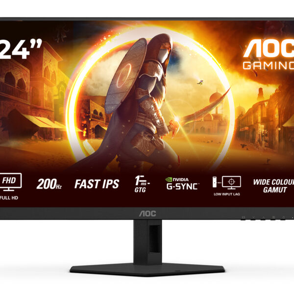 AOC G4 Series 24G4HRE monitor 23.8" 200Hz 1920x1080