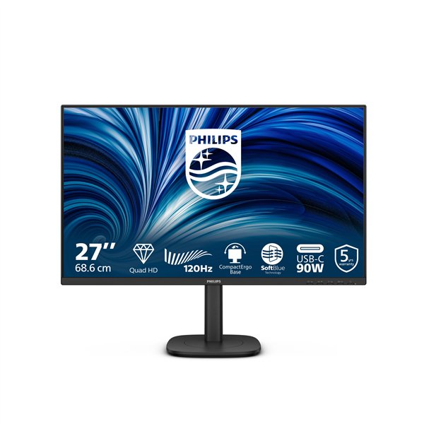 PHILIPS 3000 Series 27" Quad HD LCD 2560x1440 120Hz Pivot