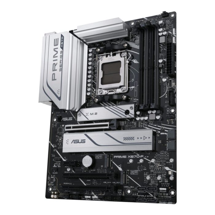 ASUS PRIME X670-P | AMD X670 | Socket AM5 | 4x DDR5 | ATX Moederbord | REFURBISHED ASUS PRIME X670-P | AMD X670 | Socket AM5 | 4x DDR5 | ATX Moederbord | REFURBISHED