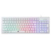 Baracuda ORCA RGB | Bekabeld Gaming Toetsenbord inclusief Muis | QWERTY | Wit