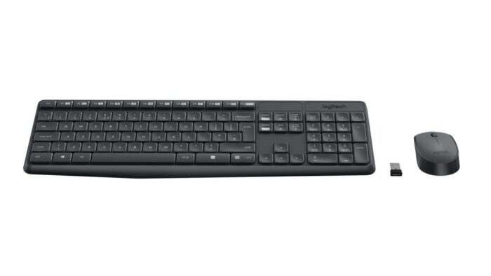 Logitech MK235 | Draadloze Muis en Toetsenbordcombo | QWERTY Logitech MK235 | Draadloze Muis en Toetsenbordcombo | QWERTY